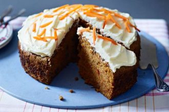 Πεντανόστιμο κέικ καρότου χωρίς ζάχαρη