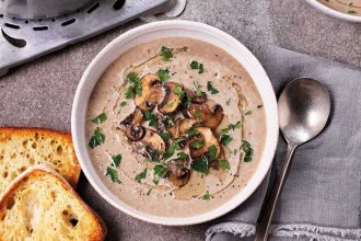 Απολαυστική μανιταρόσουπα!