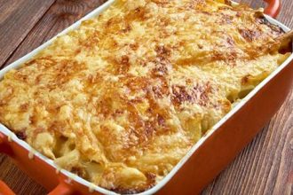 Παστίτσιο με κιμά κοτόπουλου