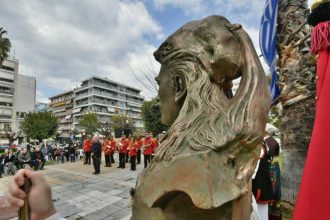 Εκδήλωση για την 25η Μαρτίου στην πλατεία Ομονοίας