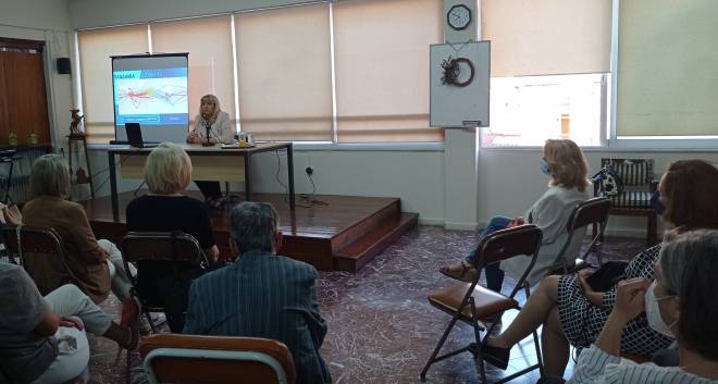 Ομιλία της Άννας Μαστοράκου στον Μορφωτικό Σύλλογο Κυριών Πάτρας