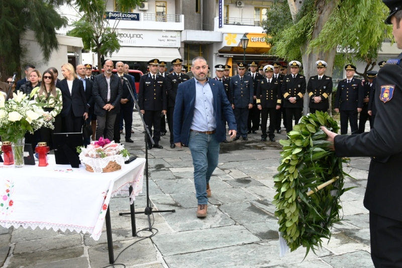 Πάτρα: Εκδήλωση μνήμης για τους πεσόντες Πυροσβέστες (ΦΩΤΟ)