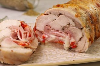 Σπιτικό ρολό κοτόπουλο