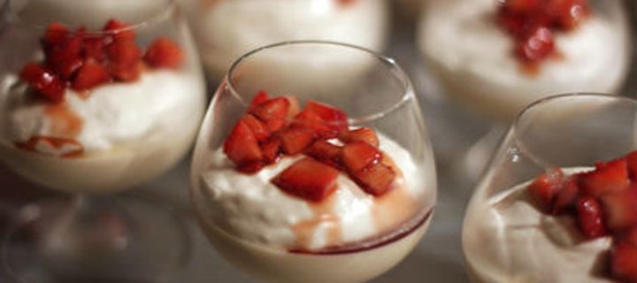 Νόστιμη πανακότα με μπισκότο