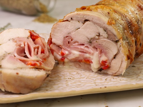 Σπιτικό ρολό κοτόπουλο