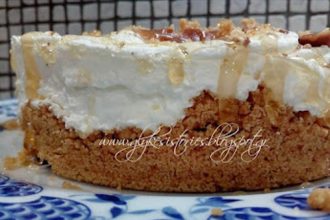 Cheesecake με μελομακάρονα!