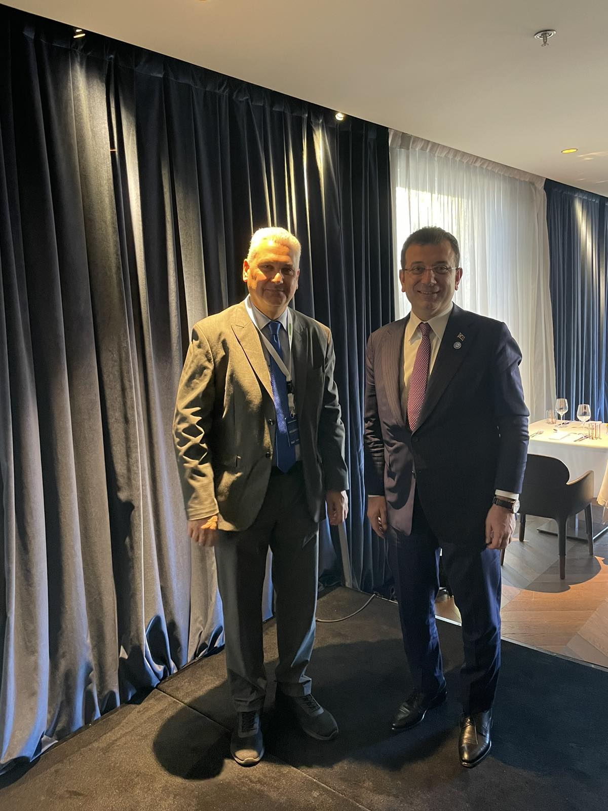 Συνεργασία του Αντιπεριφερειάρχη Αχαΐας Φωκίωνα Ζαΐμη με τον Δήμαρχο Κωνσταντινούπολης Εκρεμ Ιμάμογλου