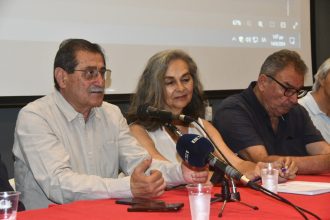 Ο Κ. Πελετίδης στη συνέντευξη για το Πανελλήνιο Πρωτάθλημα Στίβου Κ18 «Βασίλης Σεβαστής»