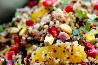 Γιορτινή σαλάτα με κινόα