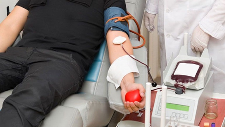 Εθελοντική αιμοδοσία από τον σύλλογο της Χαλανδρίτσας