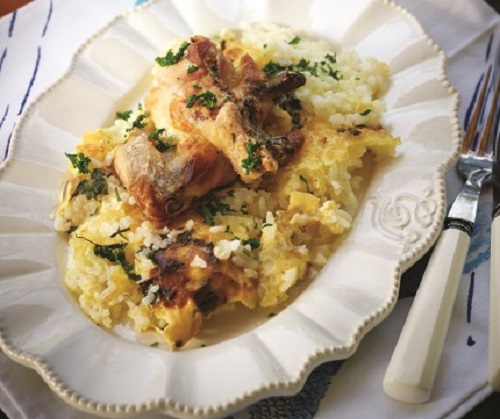 Ριθανάδεμα ή αλλιώς κοτόπουλο με ρύζι