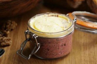 Vegan φουά γκρα δια χειρός Γάλλου σεφ