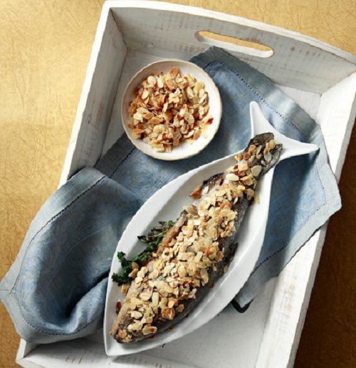 Πέστροφα τηγανητή σε βούτυρο