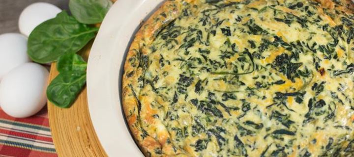 Εύκολη σπανακόπιτα χωρίς φύλλο