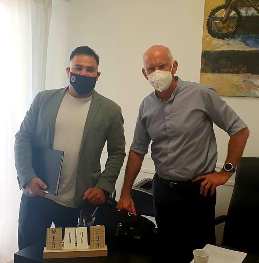 Γιώργος Παπανδρέου: Ενημερώθηκε για τα προβλήματα των εποχικών πυροσβεστών