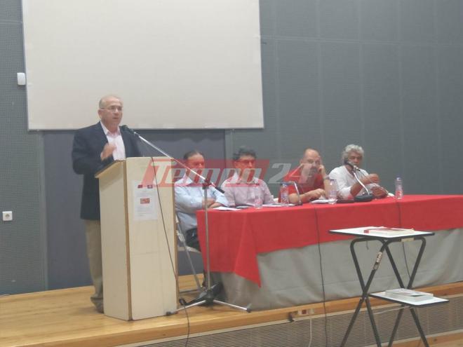 Πάτρα: Η "μετάβαση στο εθνικό νόμισμα" του Γιάννη Τόλιου στην Αγορά Αργύρη- ΔΕΙΤΕ ΦΩΤΟ