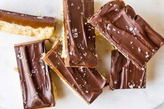 Σπιτικά παγωτά twix για να εντυπωσιάσετε τους καλεσμένους σας!