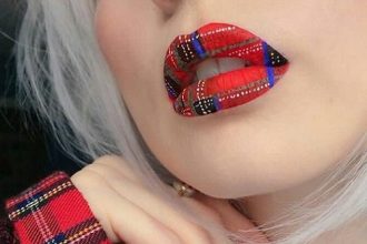 Τα χριστουγεννιάτικα χείλη είναι η νέα πιο τρελή μόδα