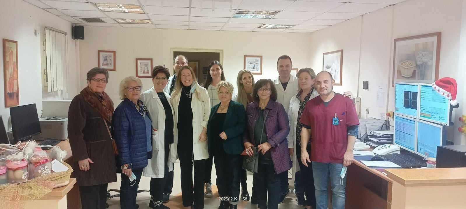 Παράρτημα Πάτρας της Ελληνικής Αντικαρκινικής Εταιρείας: Αγάπη και ζεστασιά στα νοσοκομεία της περιοχής