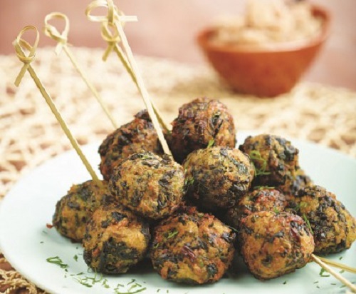 Ταραμοσπανακοκεφτέδες