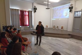 Γυμνάσιο Σαραβαλίου: Ενημέρωση των μαθητών για την ασφαλή χρήση του διαδικτύου από την ΕΛ.ΑΣ.