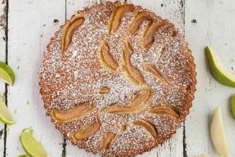 Κλαφουτί με αχλάδι