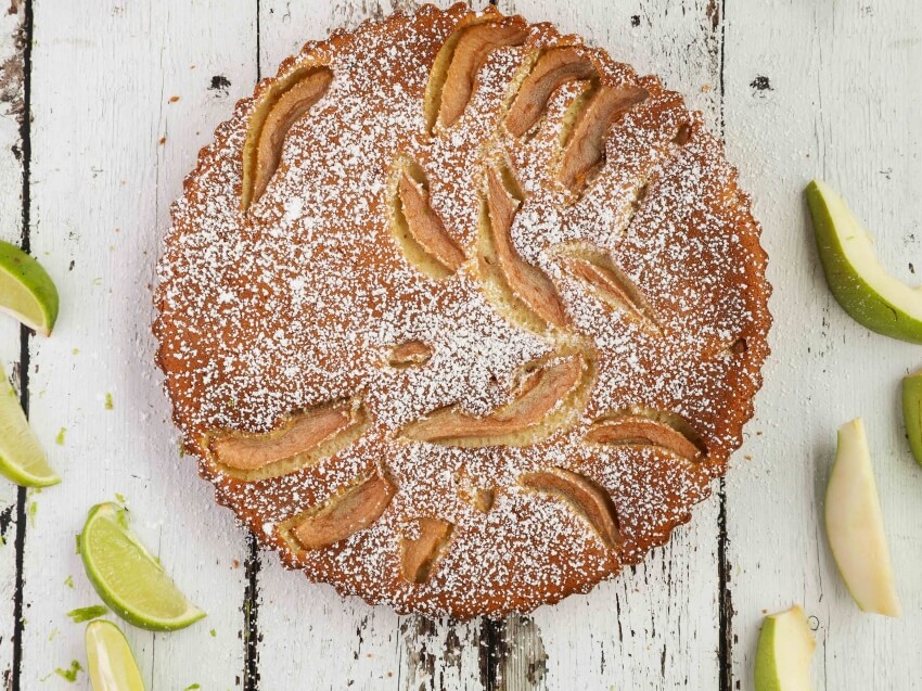 Κλαφουτί με αχλάδι