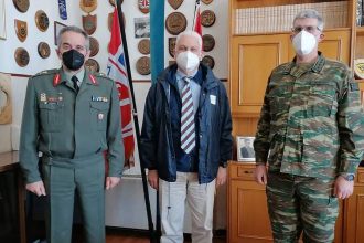 Συνάντηση Ζαΐμη με τον Διοικητή του ΚΕΤΧ