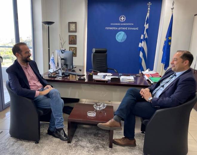 Καθήκοντα άμισθου σύμβουλου του Περιφερειάρχη, Νεκτάριου Φαρμάκη, αναλαμβάνει ο Χρήστος Μπούνιας