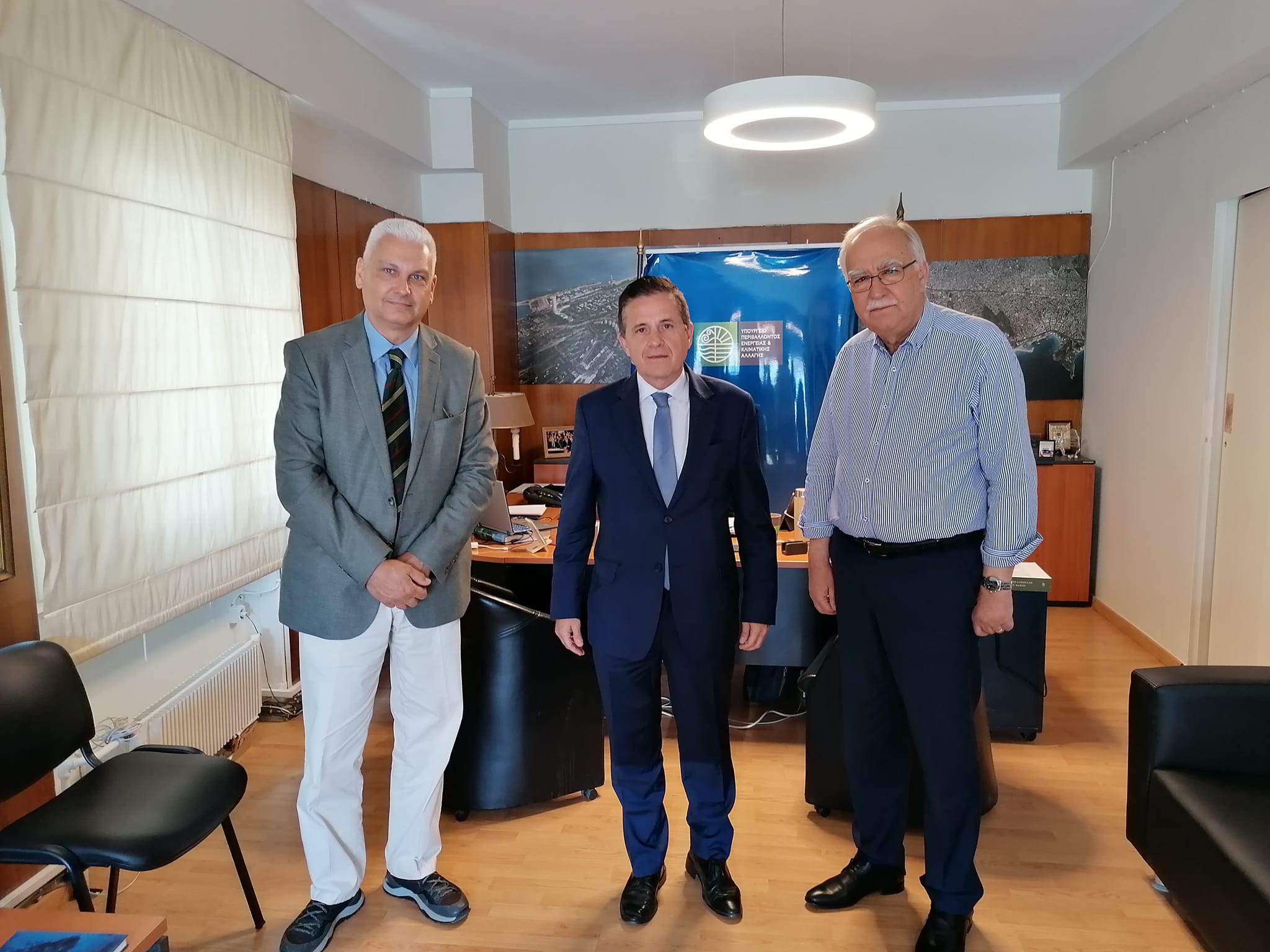 Στον Γ. Γ. Δασών ο Φ. Ζαΐμης μαζί με τον Δήμαρχο Καλαβρύτων για την ασθένεια των Πλατάνων