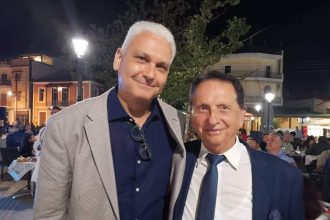 Ο Φ. Ζαΐμης στη μουσικοχορευτική εκδήλωση του Συλλόγου Κλειτορολευκασίων