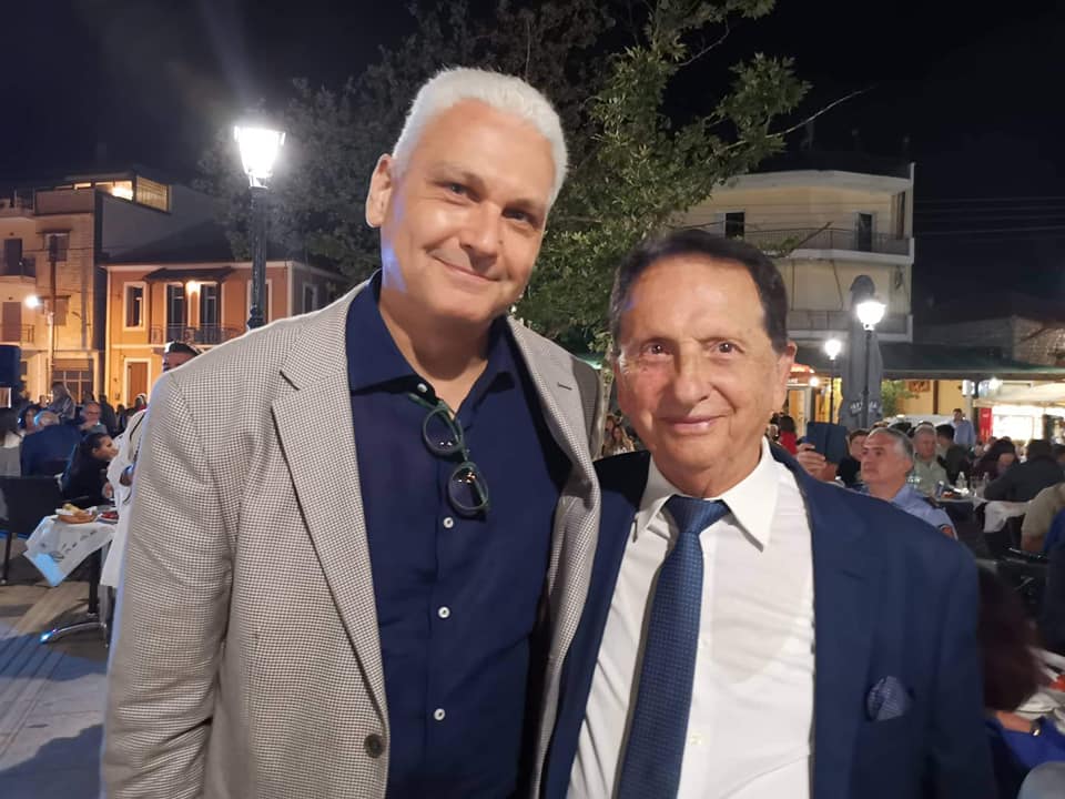 Ο Φ. Ζαΐμης στη μουσικοχορευτική εκδήλωση του Συλλόγου Κλειτορολευκασίων