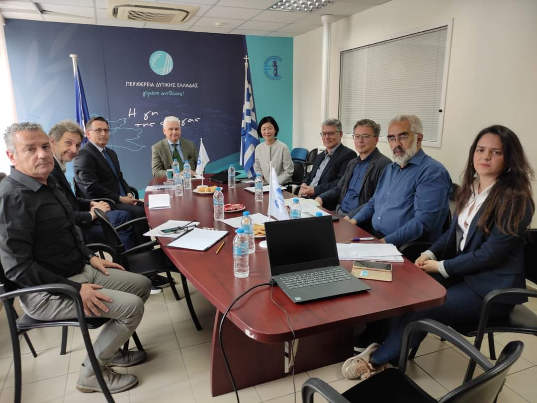 O Αντιπεριφερειάρχης Φ. Ζαΐμης υποδέχτηκε εκπρόσωπο της Κίνας στην Περιφέρεια Δυτικής Ελλάδας