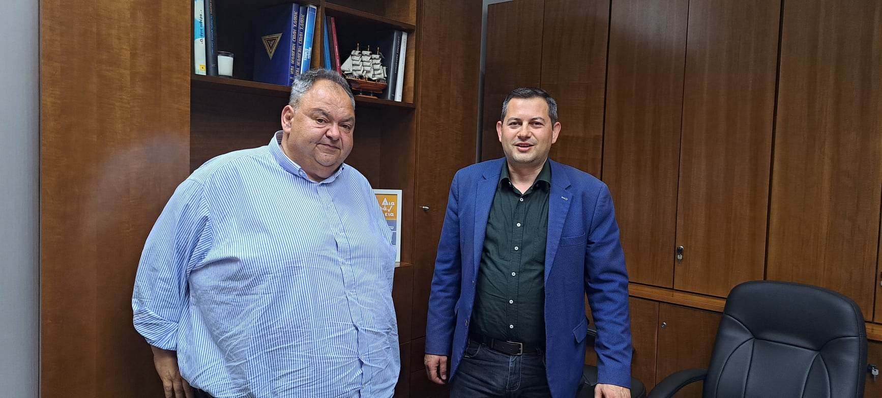 Συνάντηση Βασιλόπουλου - Αποστολάκου