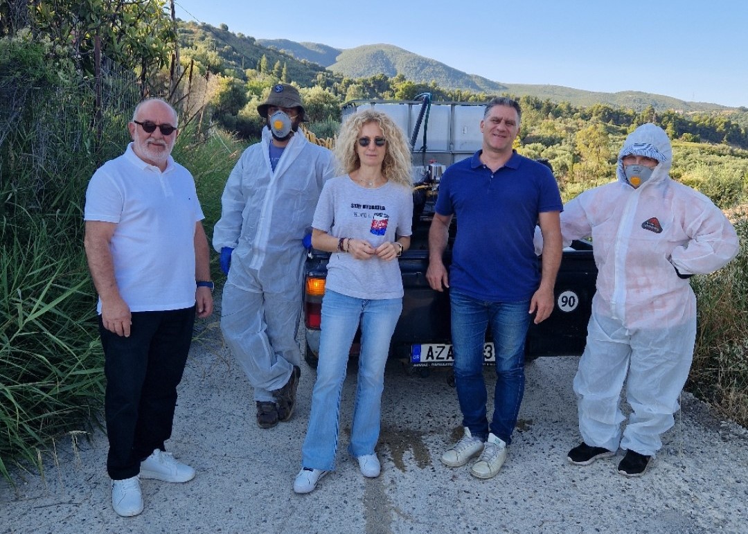 Δολωματικοί ψεκασμοί δακοκτονίας στην Αχαΐα