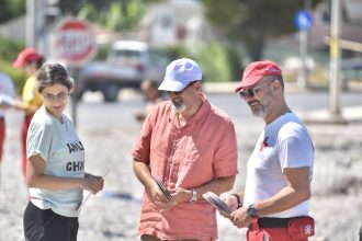 Στις δράσεις ενημέρωσης για ασφαλές κολύμπι ο Αντιπεριφερειάρχης Χ. Μπονάνος