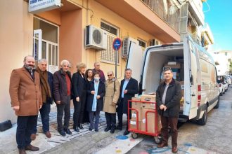 Ο Ροταριανός Όμιλος Πατρών ΚΩΣΤΗΣ ΠΑΛΑΜΑΣ στα ιδρύματα της πόλης