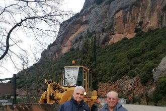 Άμεση κινητοποίηση Ζαΐμη στο πρόβλημα με τις κατολισθήσεις στην Πούντας - Καλαβρύτων