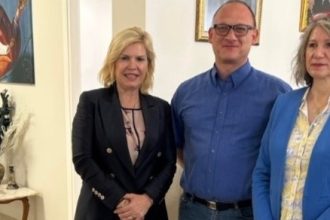 Γεωργία Ντάτσικα: Επισκέψεις σε κοινωνικές δομές