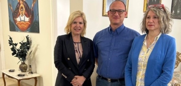 Γεωργία Ντάτσικα: Επισκέψεις σε κοινωνικές δομές