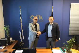 Συνάντηση του Αντιπεριφερειάρχη Θ. Βασιλόπουλου με τον Διευθύνοντα Σύμβουλο του ΟΛΠΑ Π. Αναστασόπουλο