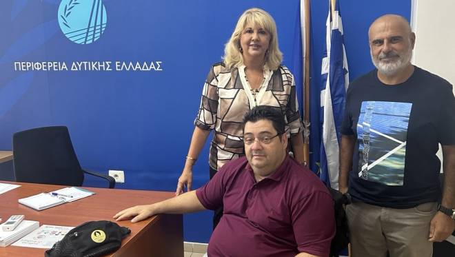 Συνάντηση Μαστοράκου με εκπροσώπους της Περιφερειακής Ομοσπονδίας Ατόμων με Αναπηρία