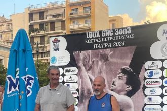 Ο Αναπληρωτής Περιφερειάρχης Δυτικής Ελλάδας, Χαράλαμπος Μπονάνος στο τουρνουά μπάσκετ 3on3