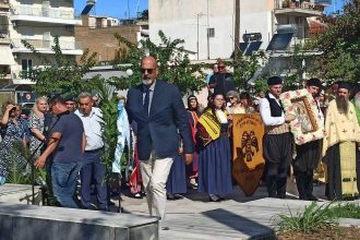 Ο Αν. Περιφερειάρχης Χ. Μπονάνος στις εκδηλώσεις για την Ημέρα Εθνικής Μνήμης της Γενοκτονίας των Ελλήνων της Μικράς Ασίας