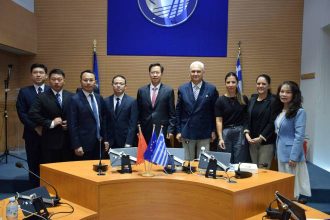 Κινεζική αποστολή από την Επαρχία Jiangxi στην Περιφέρεια Δυτικής Ελλάδα