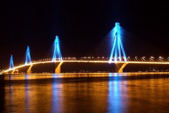 Γέφυρα Ρίου - Αντιρρίου: Εορταστική φωταγώγηση απόψε