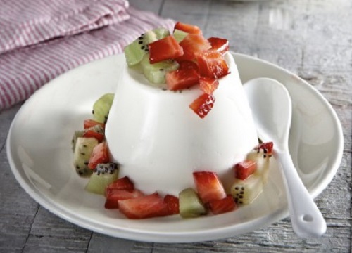 Πανακότα γιαούρτι με τσάι περγαμόντο