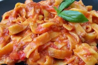 Μια ιταλική συνταγή: Tαλιατέλες Σισιλιέν