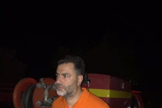 Εθελοντής για την πυρασφάλεια ο περιφερειακός σύμβουλος Σπ. Σκιαδαρέσης