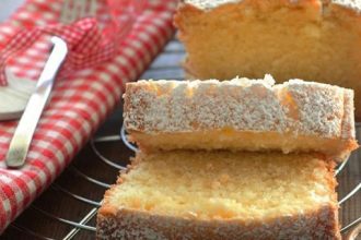 Κέικ βανίλια μπανάνα